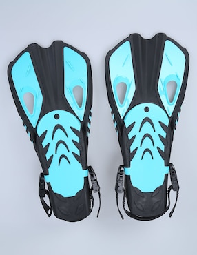 Aletas de natación X10 de silicón adulto