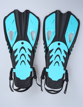 Aletas de natación X10 de silicón adulto