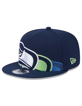 Gorra Visera Plana Correa Ajustable New Era Team Shadow NFL Seattle Seahawks Unisex