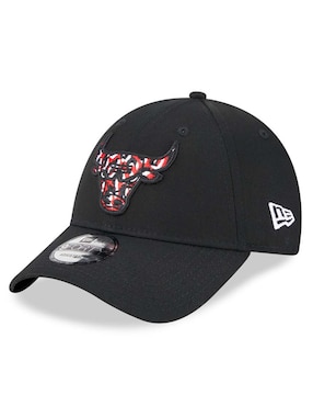 Gorra Visera Curva Correa Ajustable New Era Seasonal Infill Nba Chicago Bulls Unisex