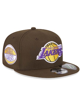 Gorra visera plana correa ajustable básquetbol New Era Los Angeles Lakers