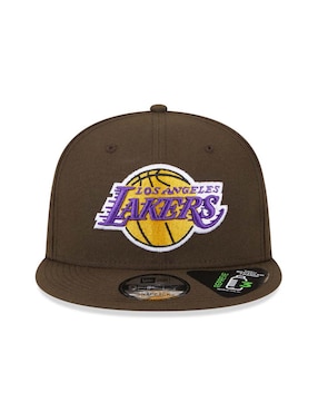 Gorra visera plana correa ajustable básquetbol New Era Los Angeles Lakers