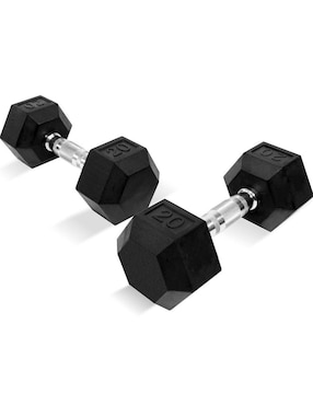 Set Mancuernas De Peso Fijo Centurfit 9 Kg 2 Piezas