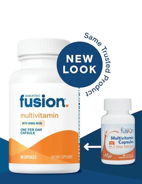 One per day Bariatric Fusion con multivitaminico sabor natural de 30 cápsulas