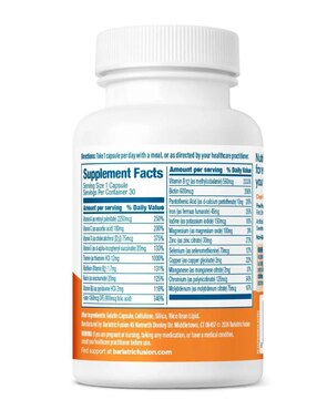 One per day Bariatric Fusion con multivitaminico sabor natural de 30 cápsulas
