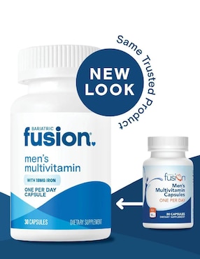 One per day Men Bariatric Fusion con multivitaminico sabor natural de 30 cápsulas