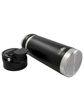 Termo Wallis de acero inoxidable Martillado con tapa rosca 700 ml