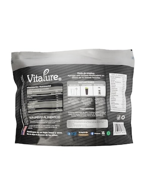 Whey chocolate Vitapure con proteína isolate y vitaminas sabor chocolate de 2.2 kg