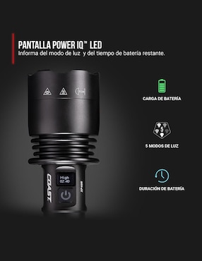 Linterna de mano Coast XP40R