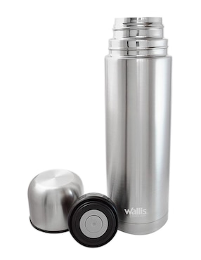 Termo Wallis de acero inoxidable con tapa rosca 750 ml