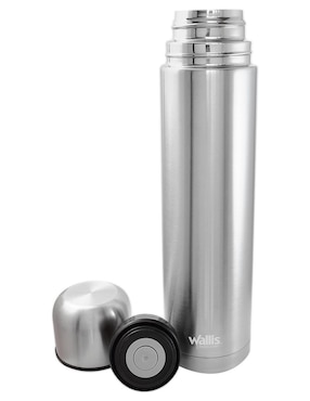 Termo Wallis de acero inoxidable con tapa rosca 750 ml