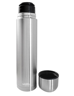 Termo Wallis de acero inoxidable con tapa rosca 750 ml