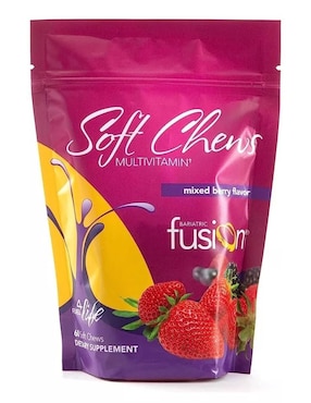 Multivitamin Mixed Berry Bariátrico Bariatric Fusion sabor berry de 60 piezas