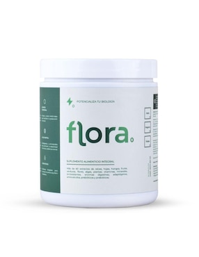 Flora 0 - Suplemento Alimenticio Integral Flora01 Con Multivitaminico Sabor Natural