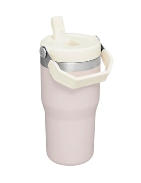 Termo Stanley de acero inoxidable Iceflow Flip Straw con tapa rosca 591 ml