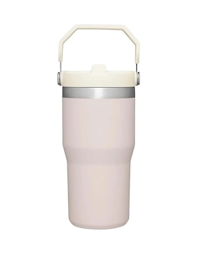Termo Stanley de acero inoxidable Iceflow Flip Straw con tapa rosca 591 ml