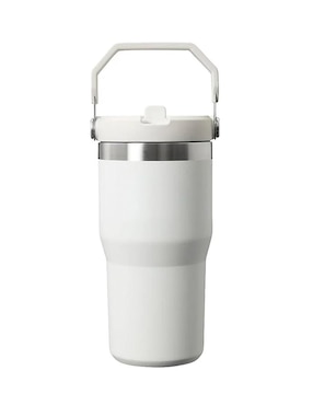 Termo Stanley de acero inoxidable Iceflow Flip Straw con tapa rosca 591 ml