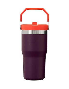Termo Stanley de acero inoxidable Iceflow Flip Straw con tapa rosca 591 ml