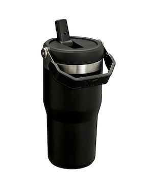 Termo Stanley de acero inoxidable Iceflow Flip Straw con tapa rosca 591 ml