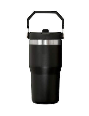 Termo Stanley de acero inoxidable Iceflow Flip Straw con tapa rosca 591 ml