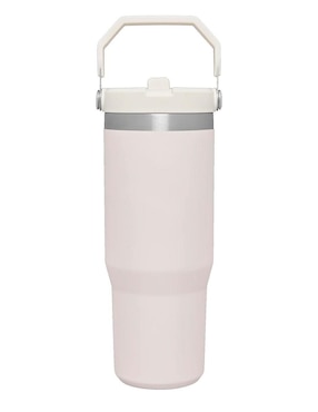 Termo Stanley de acero inoxidable Iceflow Flip Straw con tapa rosca 850 ml