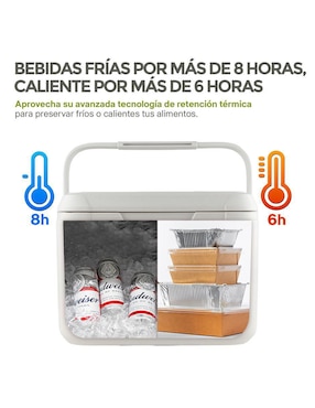 Hielera Hikeo Rígida