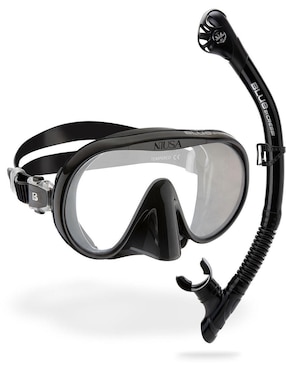 Tubo Y Gafas De Snorkel Para Natación Cressi