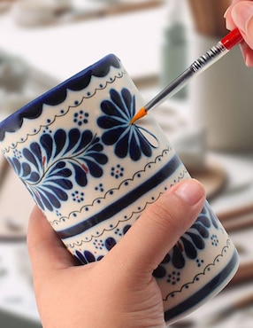 Set vasos Tsikútú de cerámica con 7 piezas
