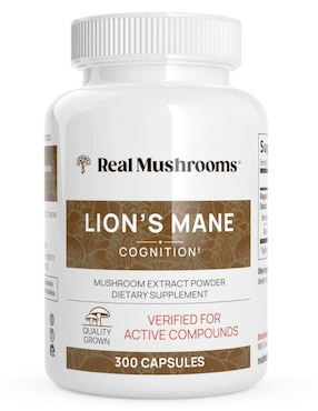 Lion's Mane Real Mushrooms Con Hongo Melena De León Sabor Natural