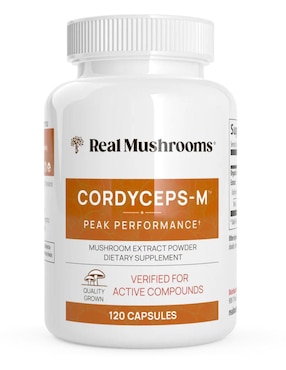 Peak Performance Real Mushrooms Con Cordyceps Sabor Natural