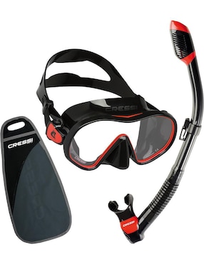 Tubo Y Gafas De Snorkel Para Natación Cressi