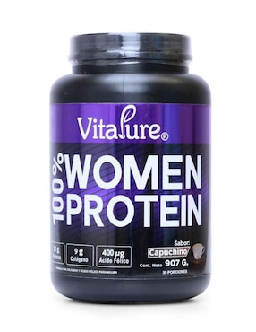 Women Protein Vitapure sabor capuccino de 907 g