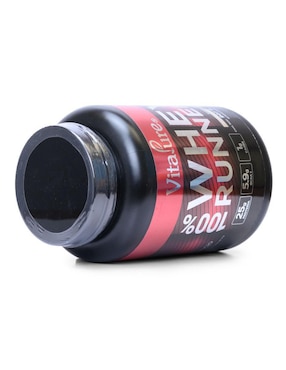 Whey Runner Vitapure con proteína whey isolate y vitaminas sabor vainilla de 907 g