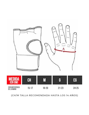 Venda Rdx 5 cm de ancho