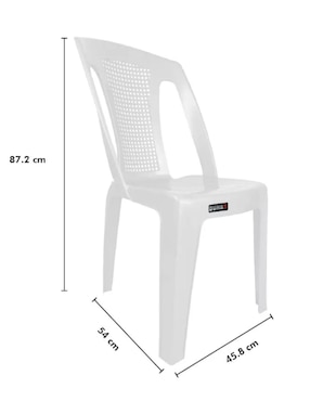 Silla Aruba Duna de plástico