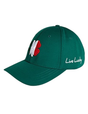 Gorra visera semicurva velcro casual Black Clover