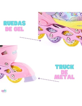 Patines en línea ONIX Unicornio para niña
