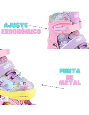 Patines en línea ONIX Unicornio para niña