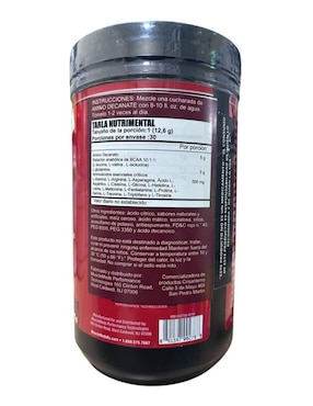 Amino Decanate Muscle Meds Musclemeds con aminoácidos sabor sandia de 350 g