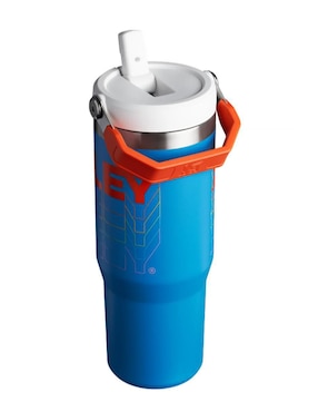 Termo Stanley de acero inoxidable Iceflow Flip Straw con tapa rosca 887 ml