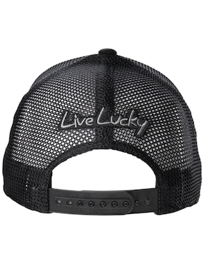Gorra visera semicurva broche casual Black Clover Damas para mujer