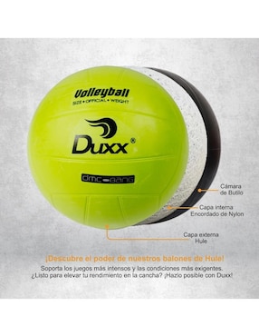 Balón Duxx Sports para voleibol adulto