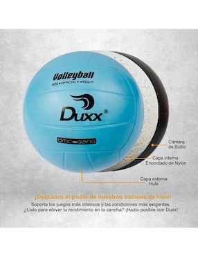 Balón Duxx Sports para voleibol adulto
