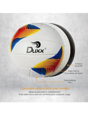 Balón Duxx Sports para voleibol adulto