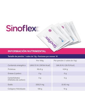 Sinoflex Kit Sinoflex con colágeno hidrolizado de 900 g
