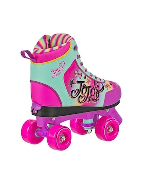 Patines de 4 ruedas Roller Derby Jojo ajustable para niña