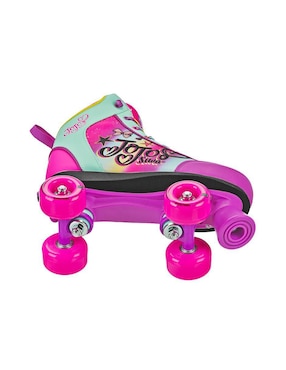 Patines de 4 ruedas Roller Derby Jojo ajustable para niña