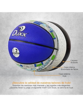 Balón Duxx Sports Ptch Train - Sp21 para básquetbol adulto
