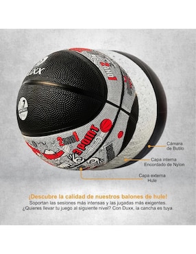 Balón Duxx Sports Ptch Train - Sp21 para básquetbol adulto