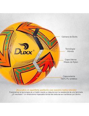 Balón Duxx Sports Shiny para fútbol adulto